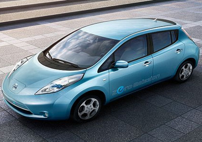 Nissan Leaf elektrische auto